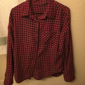 Long sleeved flannel