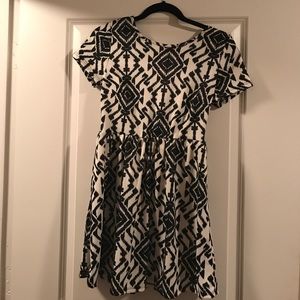 Tribal print dress