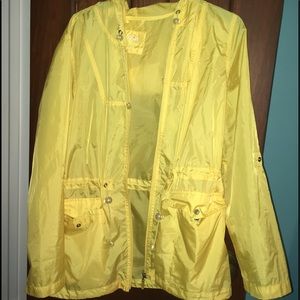 Summer Yellow Raincoat