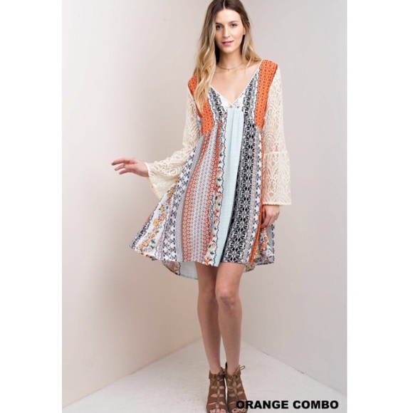 🎉LAST ONE!🎉 • Adeline Boho Dress • - Picture 4 of 6