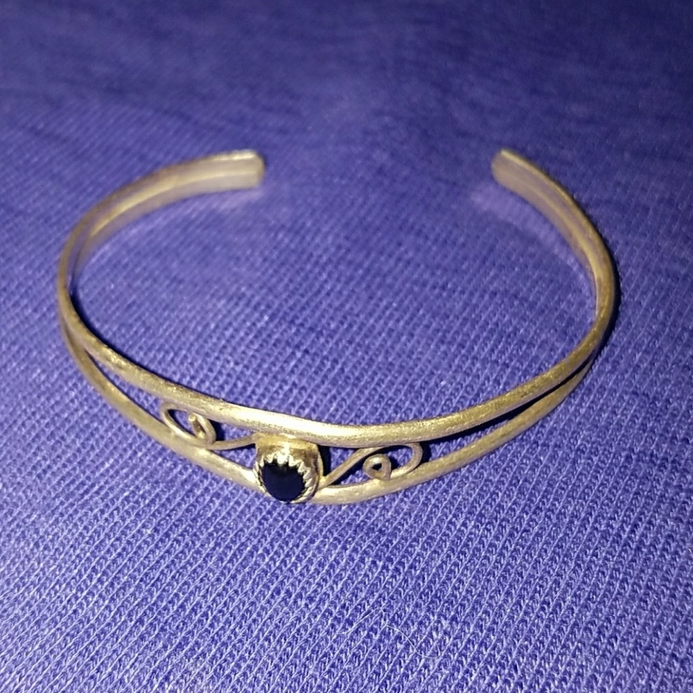 Sterling silver braclet.