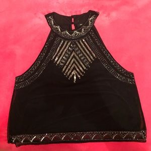 Forever 21 going out black tang top