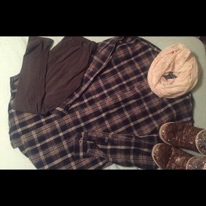Oversized flannel