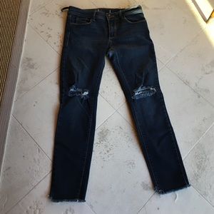 Free people ripped jeans