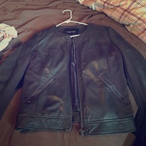 Leather jacket