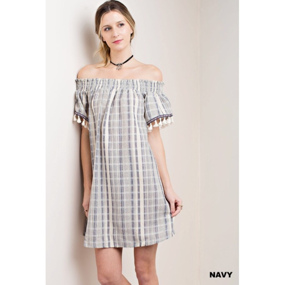 • Bailey Tassel Trim Dress •