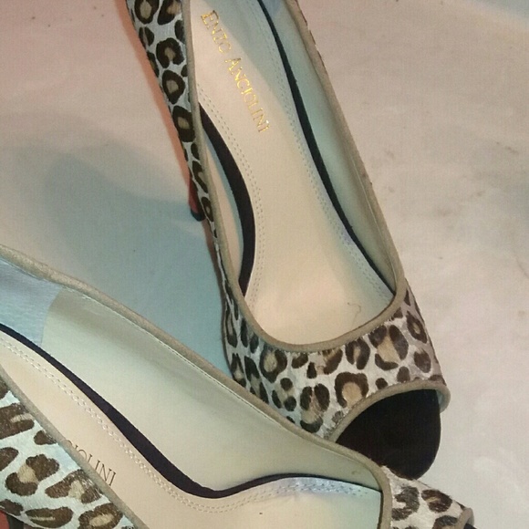 SALE.  Enzo Angolini leopard pumps. SALE - Picture 2 of 6
