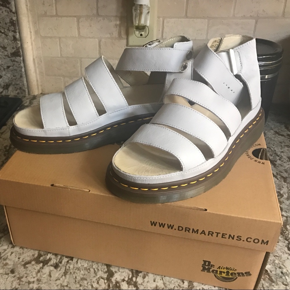Dr. Martens Clarissa Sandals in Blue Moon