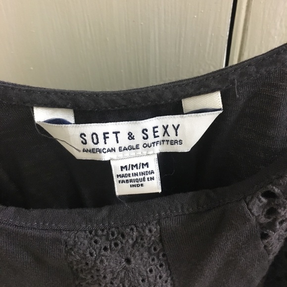 Grey Medium American Eagle Outfitters Tank - Picture 2 of 3