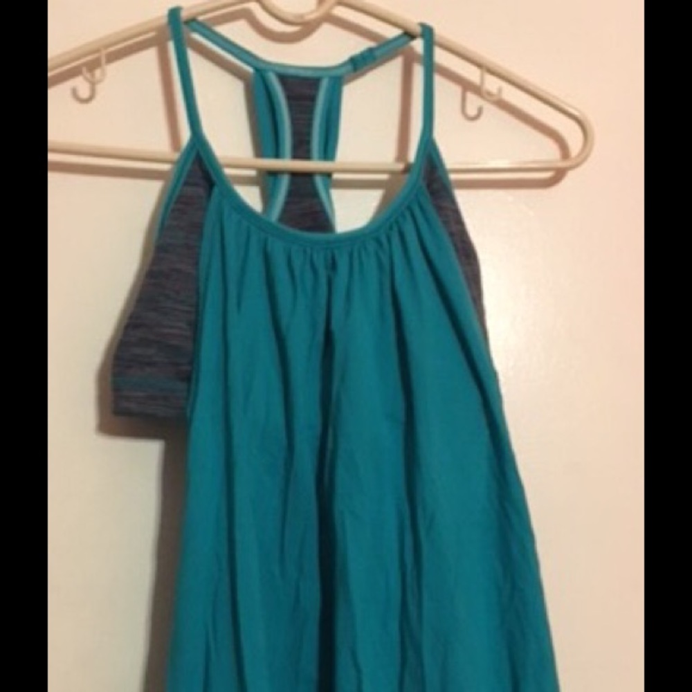 Lululemon blue tank size 6