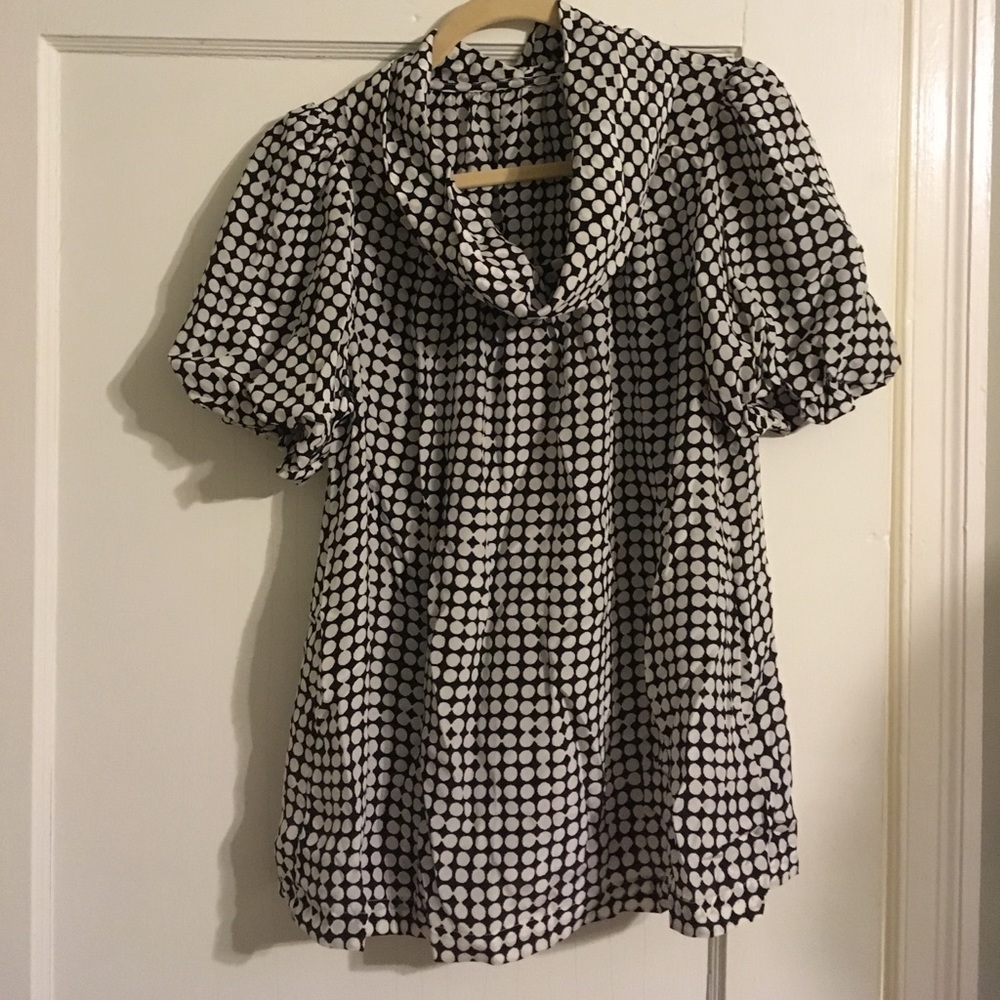 NWOT Banana Republic L Silk Blouse