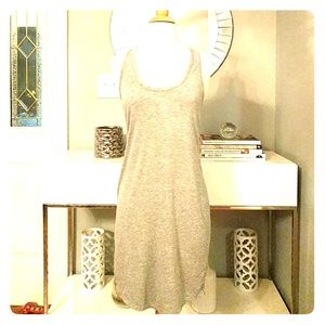 Gray tank dress