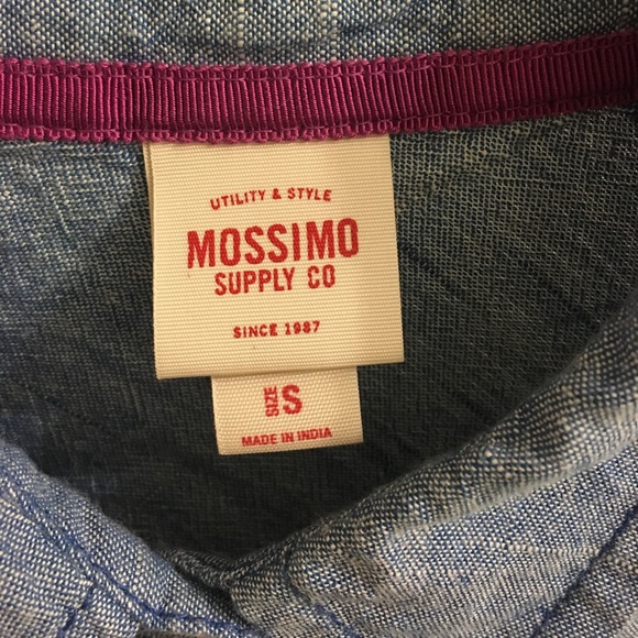 Target Small Light Denim Button Up - Picture 2 of 3