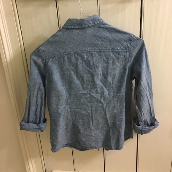 Target Small Light Denim Button Up - Picture 3 of 3