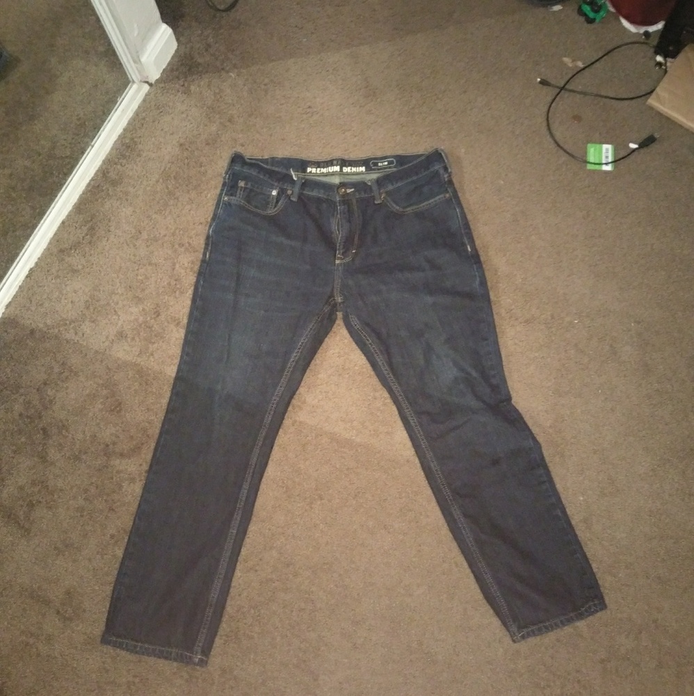 Old navy premium denim men's Slim size 36 jeans