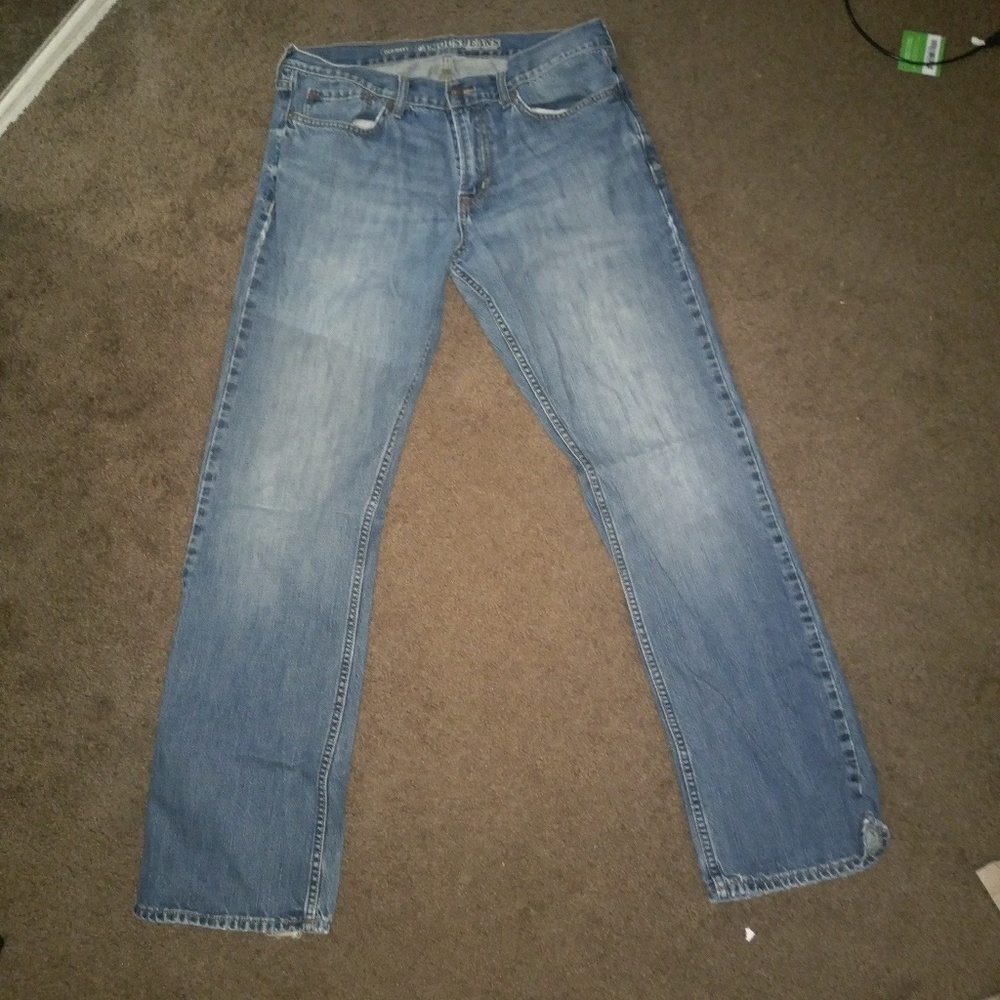 Old navy boot cut men's jeans size 34 x 34