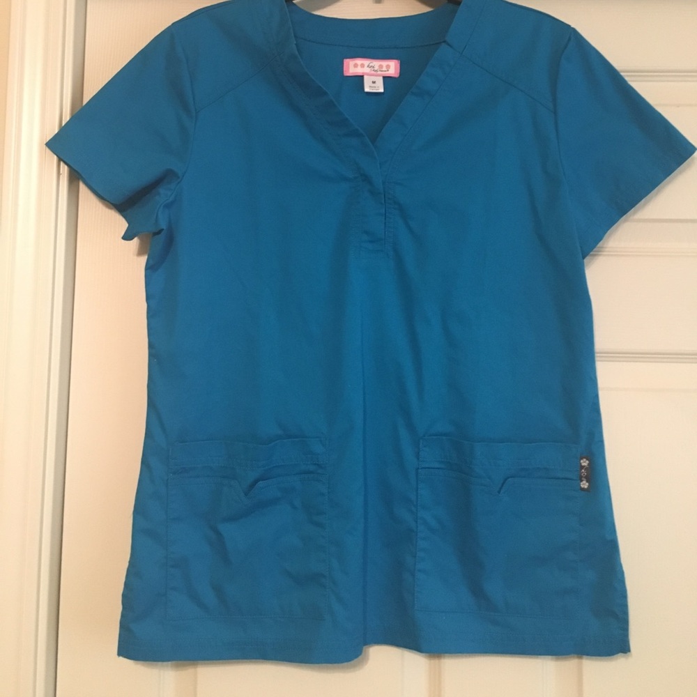 Koi scrub top