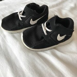 Black and white Toddler Nikes