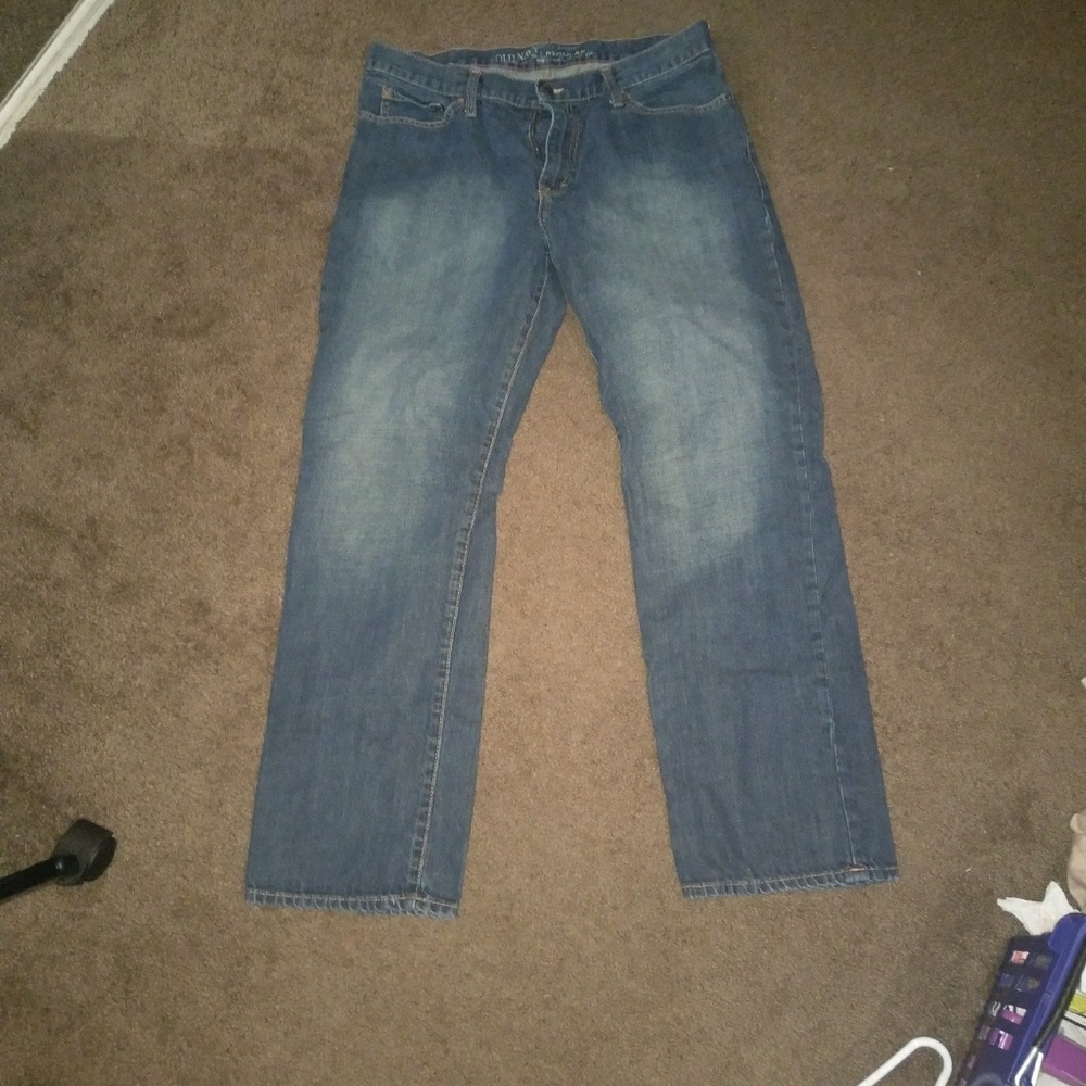 Old navy men's regular jeans size 36 x 32