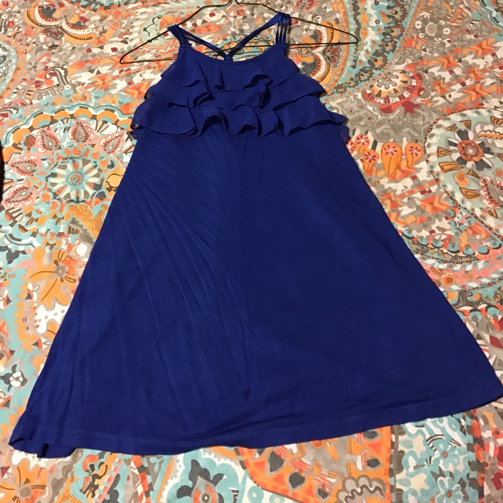 Royal blue Express shirt