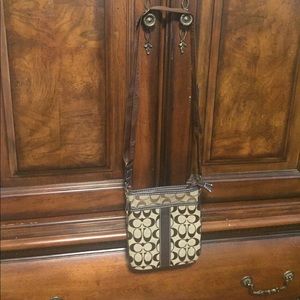 Authentic Coach cross body purse