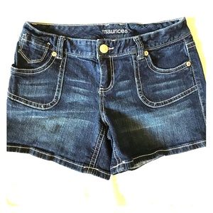 Maurice's Jean shorts