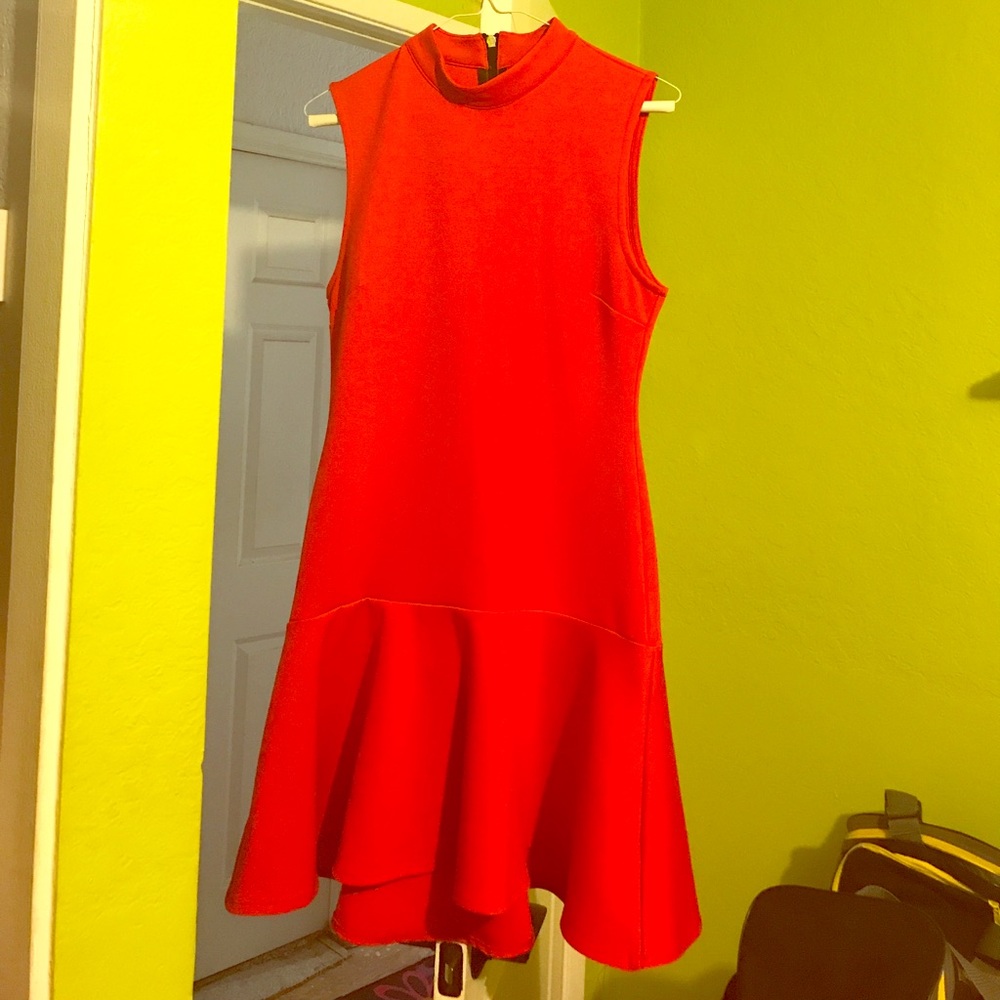 Orange/red dress
