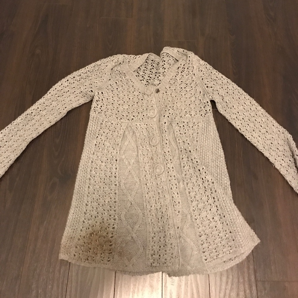 BCBG woven long sleeve