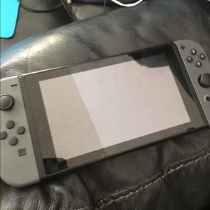 Nintendo switch with all the accessories.