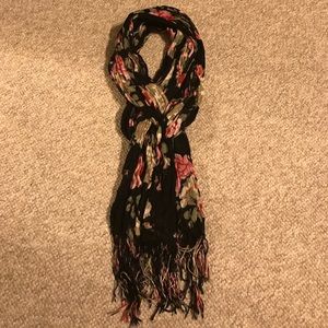 Skinny Floral Scarf