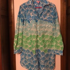 Lilly Pulitzer beach cover up