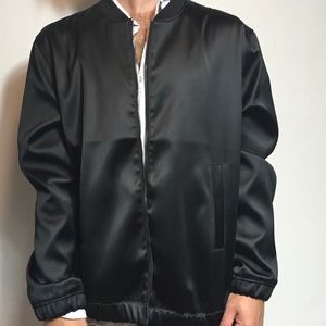 H&M polyester bomber