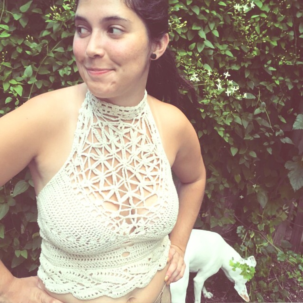 Flower of Life Crochet Top {{decadent}}} * ~ * ~