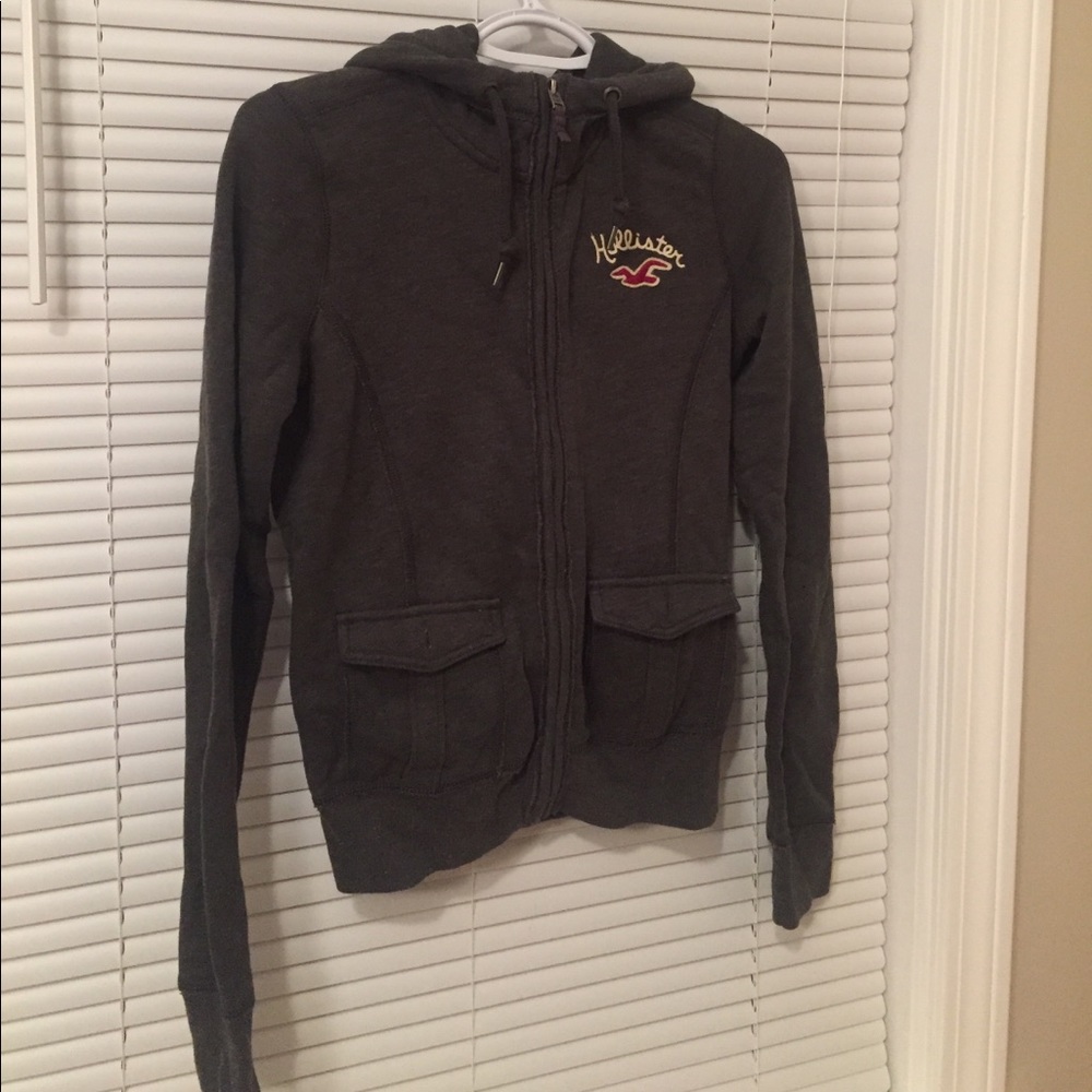 Zip front hoodie