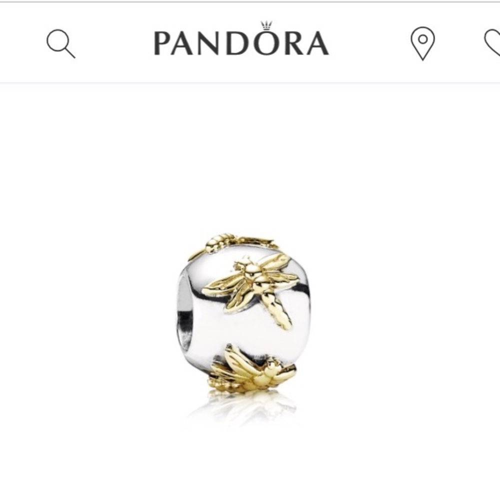 Authentic Dragonfly Pandora Charm