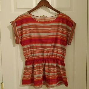 Satin blouse. Banana republic.