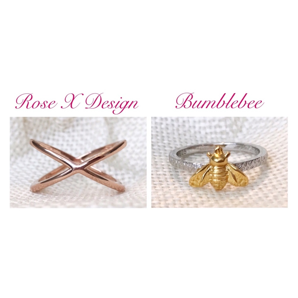 .925 Sterling Silver Rings, Your Choice of Design!