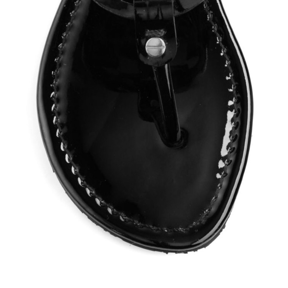 *SOLD* Tory Burch 'Miller' Black Leather Sandals - Picture 3 of 3