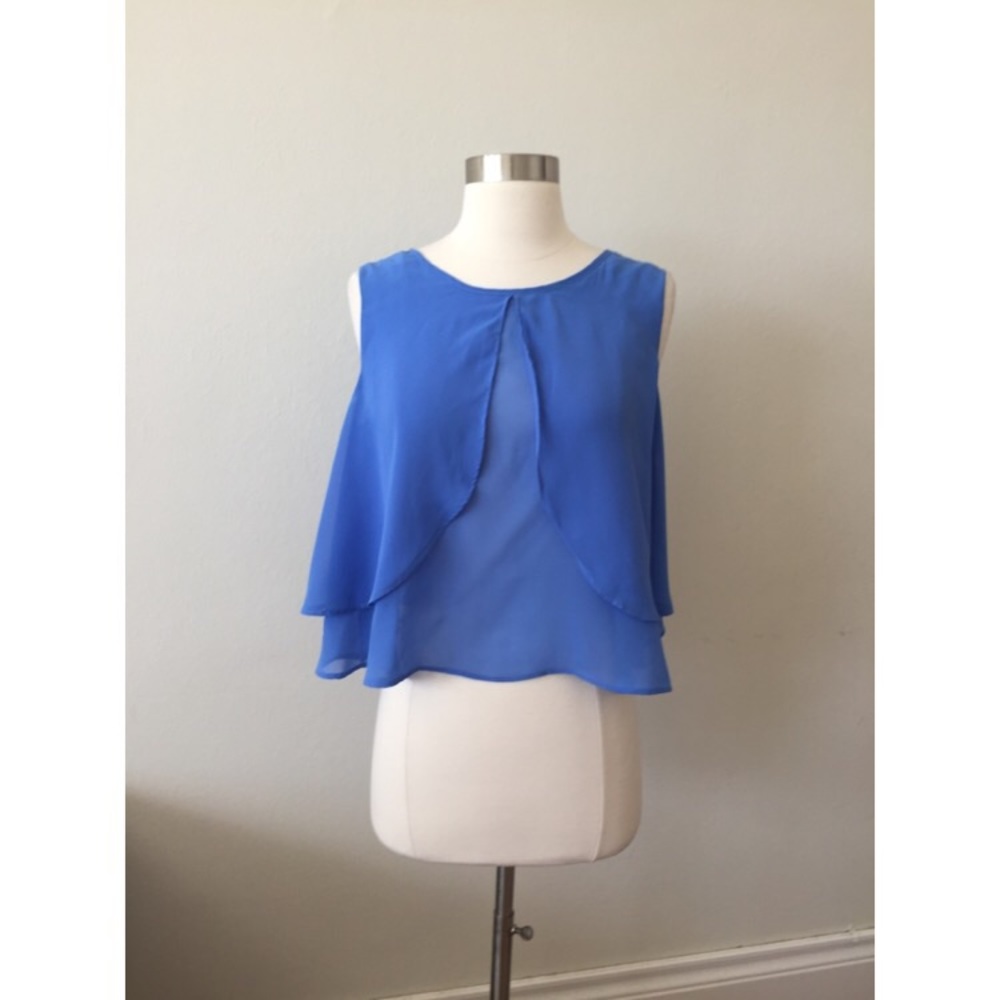 Free People BISHOP+YOUNG sheer tank top, NWOT