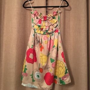 Beautiful silk sun dress!