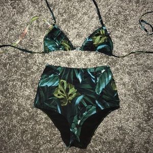High waisted bikini