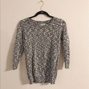 Heather grey sweater
