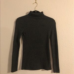Charcoal turtle neck