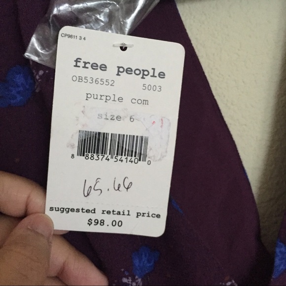Free people tegan dress size 6 - Picture 4 of 4