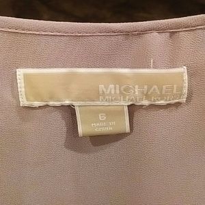 Michael Kors Tops - Michael Kors ruffled lavender dressy tank Michael Kors Tops - Michael Kors ruffled lavender dressy tank