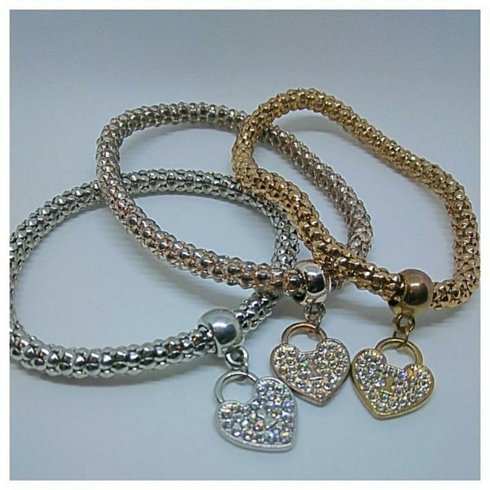 Tri color bracelet