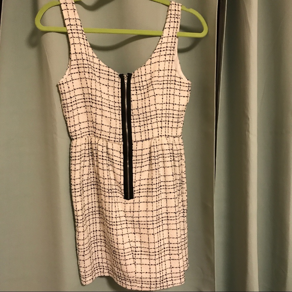 FOREVER 21 tweed black and white dress - Picture 2 of 2