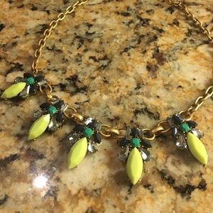 J. Crew jeweled necklace