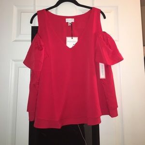 Red Off The blouse