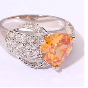 New gorgeous CZ wedding ring